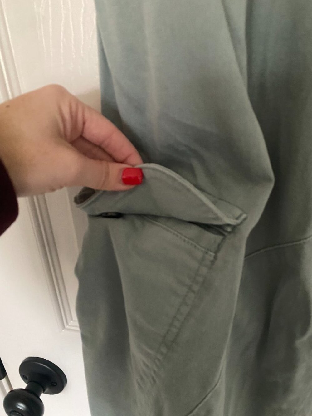 Pilcro Anthropologie | Utility Bow Pants - Picture 7 of 15